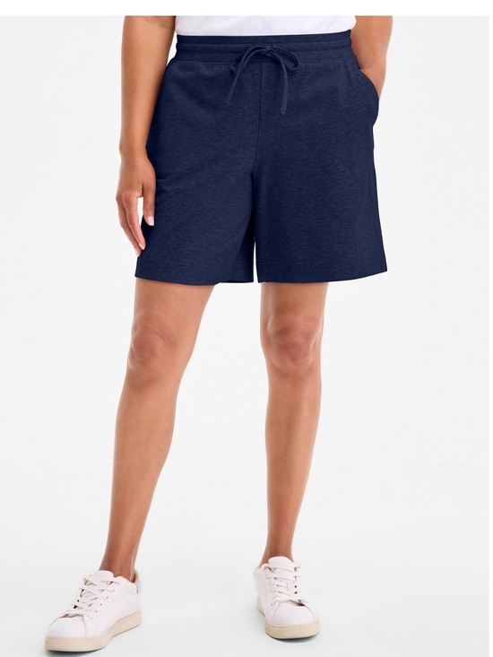 Style & Co. Pants - NWOT Style & Co. Classic Navy Blue Pull-On Bermudas with Drawstring and Pockets